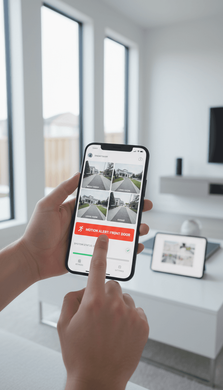 Remote monitoring on mobile devices