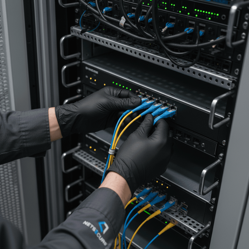 Fiber optic network infrastructure